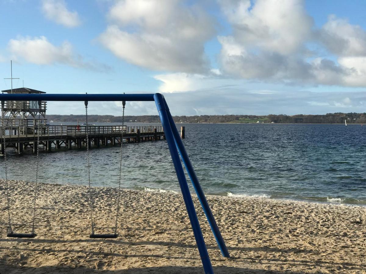 Weitblick - Mit Strandkorb, Mehr Meer Geht Nicht Glücksburg Kültér fotó