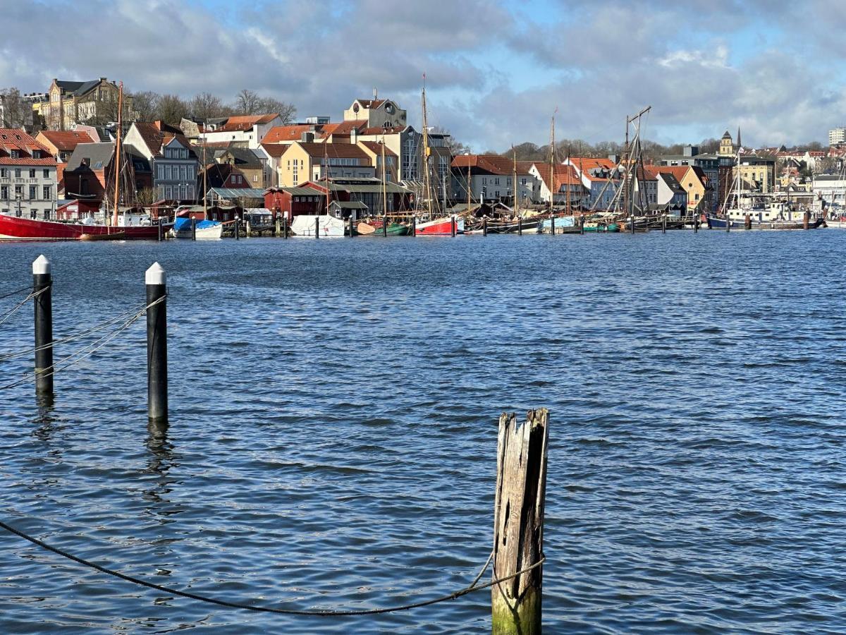 Weitblick - Mit Strandkorb, Mehr Meer Geht Nicht Glücksburg Kültér fotó