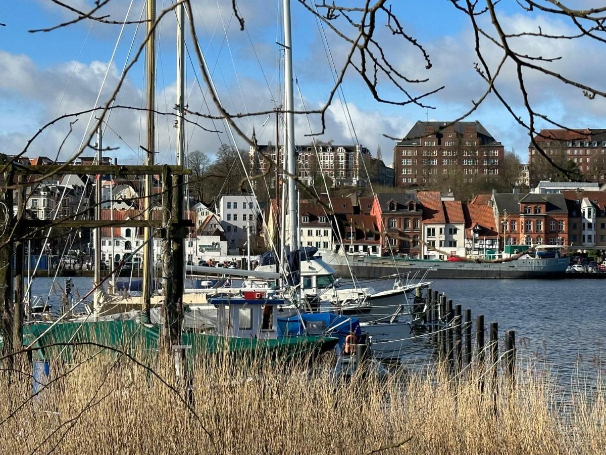 Weitblick - Mit Strandkorb, Mehr Meer Geht Nicht Glücksburg Kültér fotó