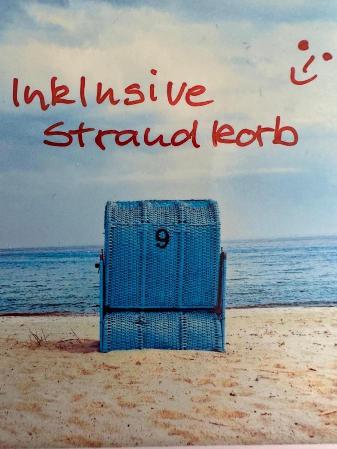 Weitblick - Mit Strandkorb, Mehr Meer Geht Nicht Glücksburg Kültér fotó